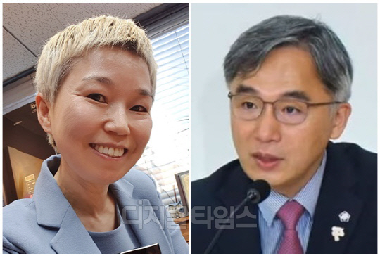 김재련(왼쪽), 정철승 변호사. <디지털타임스 DB>